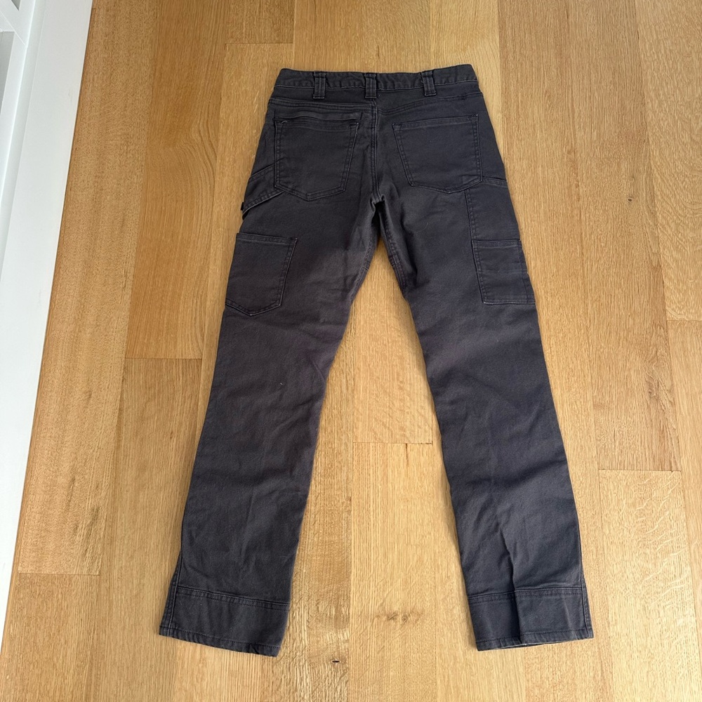 Women's Gray Cargo Pants - Picture 3 of 5